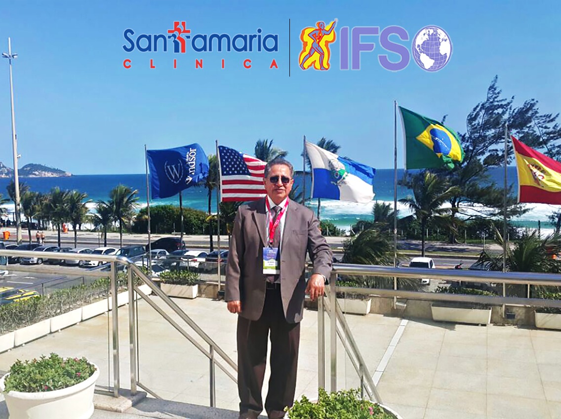 Dr. Raúl Santamaría , profesor invitado en Río de Janeiro