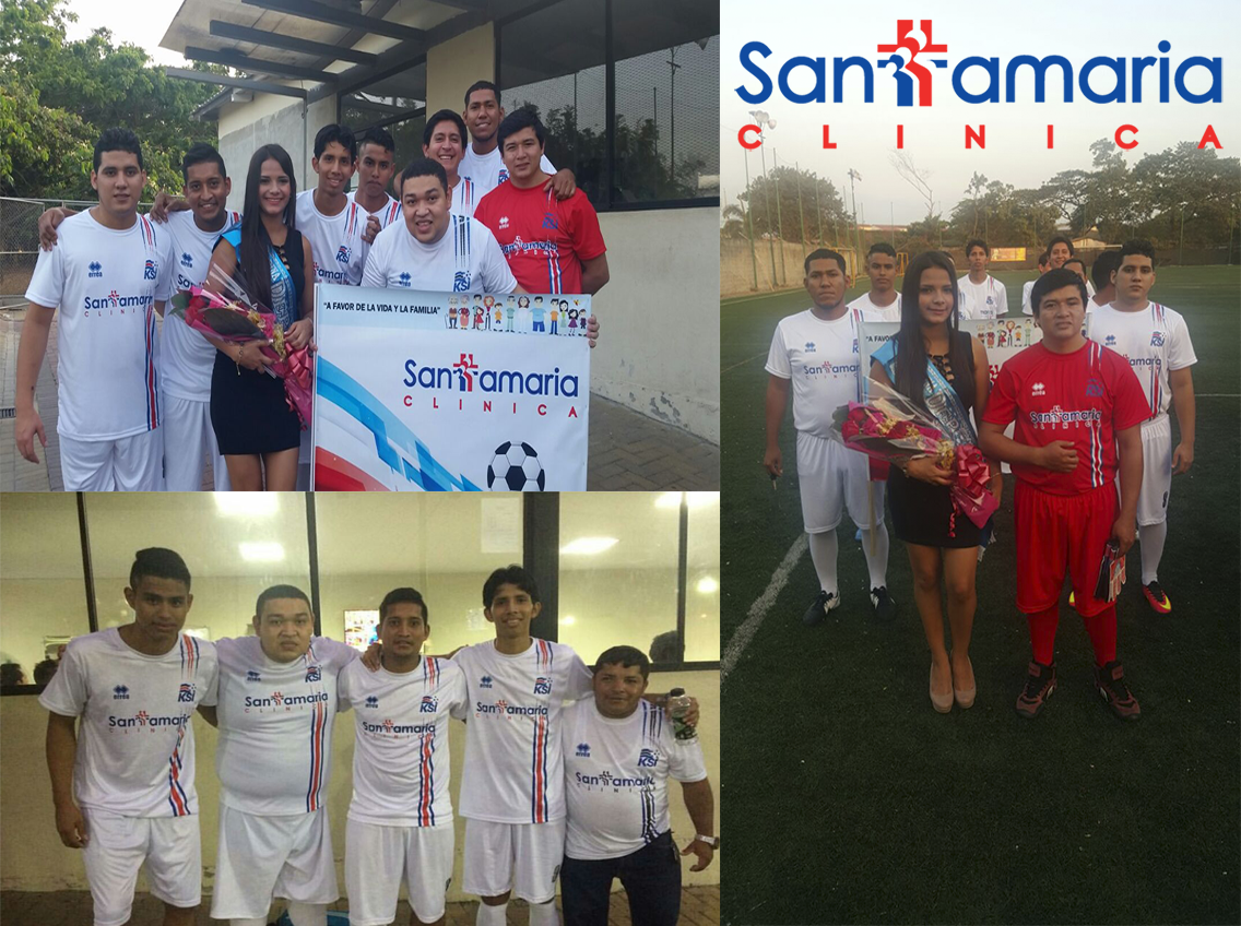 Clínica Santamaría presente en el torneo de Fútbol Business Cup 